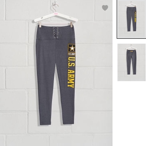 PINK Victoria's Secret Pants - NIP VS PINK US ARMY LEGGING